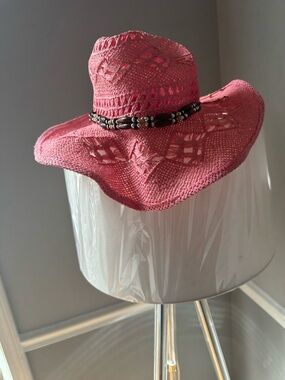 Pink cowboy hat